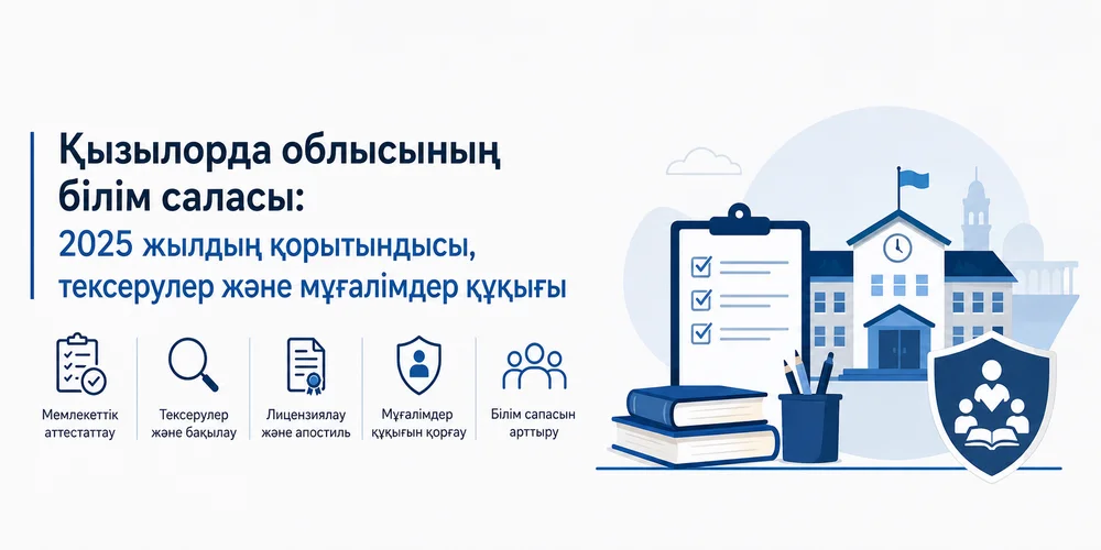 Қызылорда облысының білім саласы
