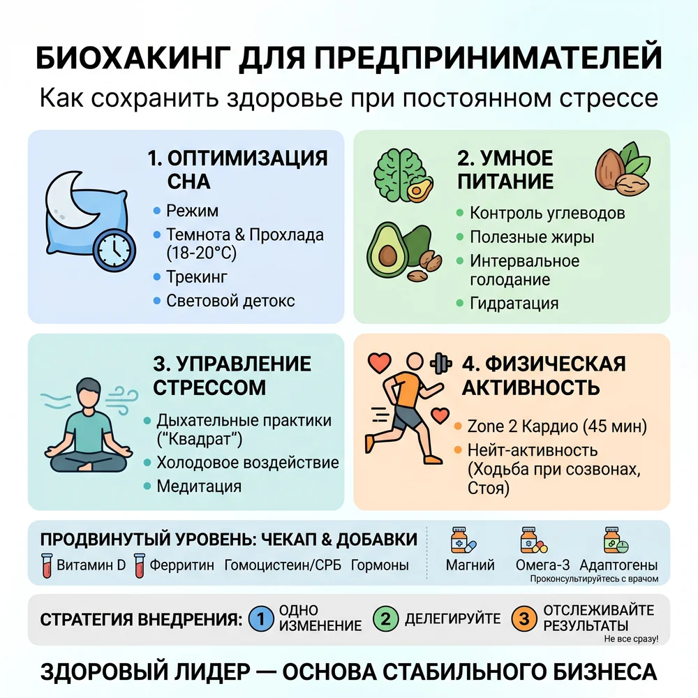 биохакинг для прелпринимателей